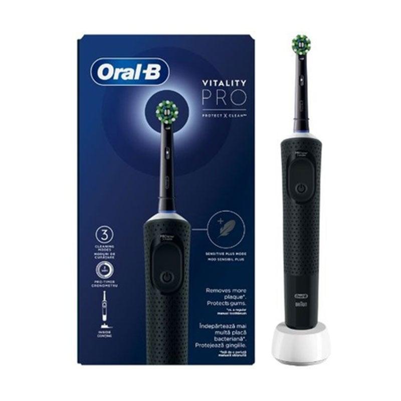 Φωτογραφία προϊόντος: Oral b Oral-B Vitality Pro Ηλεκτρική Οδοντόβουρτσα Μαύρη, 1τεμ