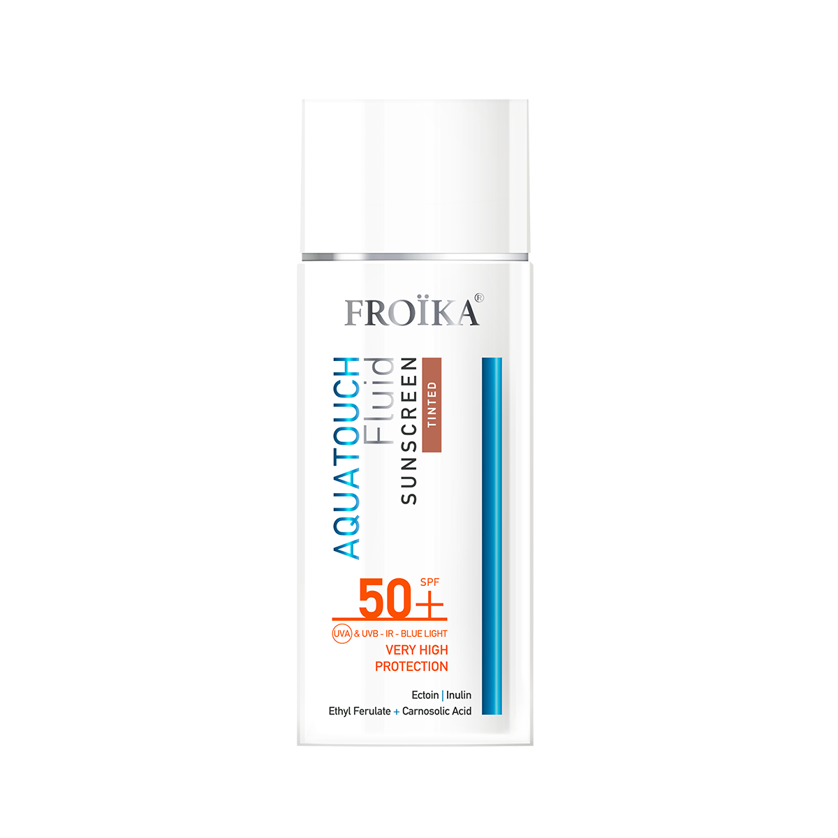 Φωτογραφία προϊόντος: Froika Aquatouch Tinted Fluid Sunscreen Αντηλιακό Προσώπου με Χρώμα SPF50 50ml