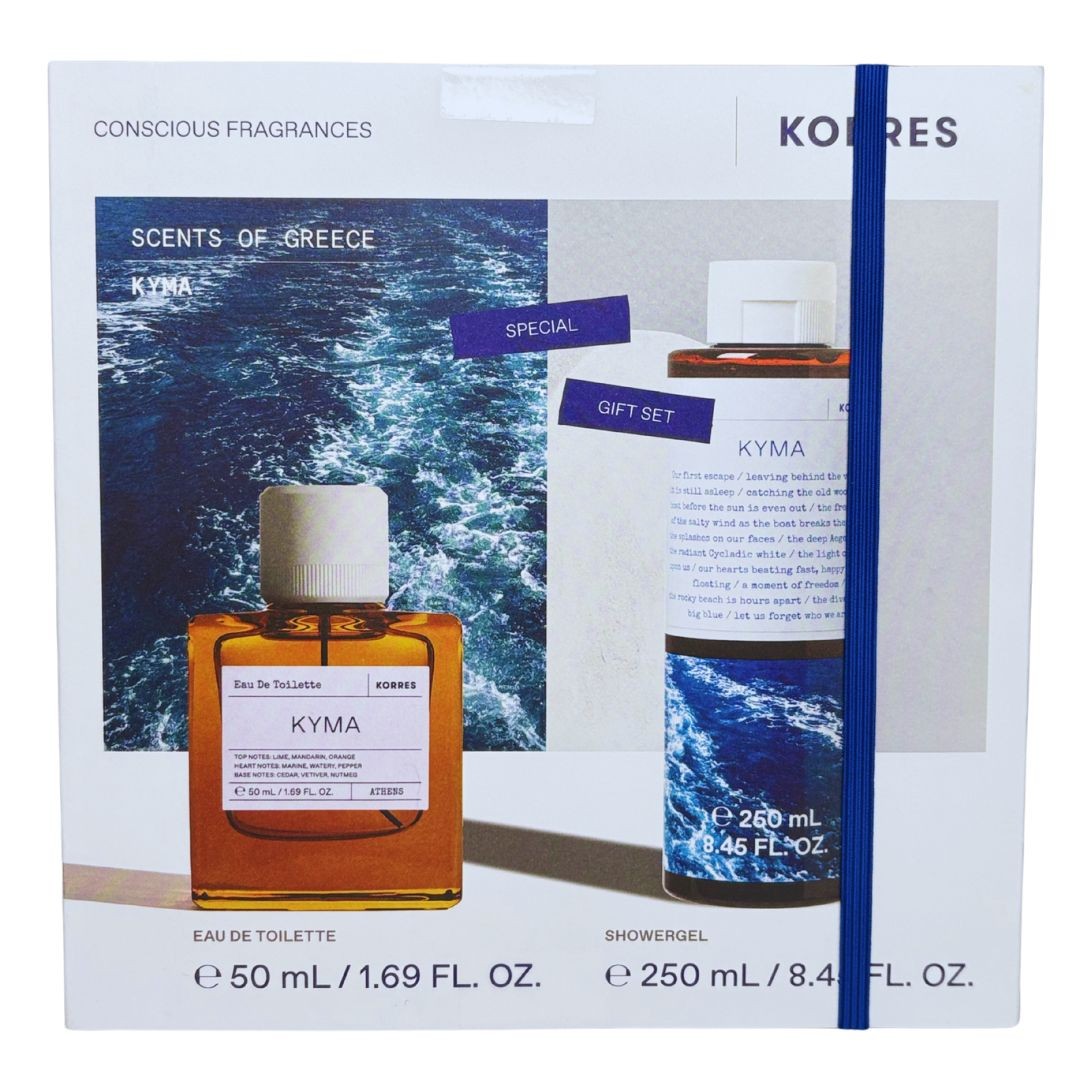 Φωτογραφία προϊόντος: Korres Promo Kyma Eau De Toilette 50ml & Αφρόλουτρο 250ml
