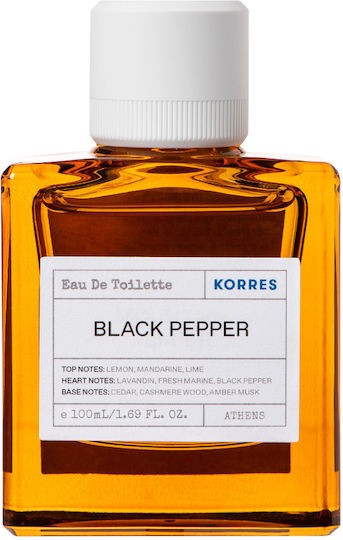 Φωτογραφία προϊόντος: Korres Black Pepper Eau de Parfum Ανδρικό Άρωμα 100ml