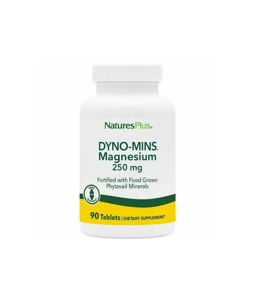 Φωτογραφία προϊόντος: Nature's Plus Dyno-Mins Magnesium 300mg (Μαγνήσιο) – 90 δισκία