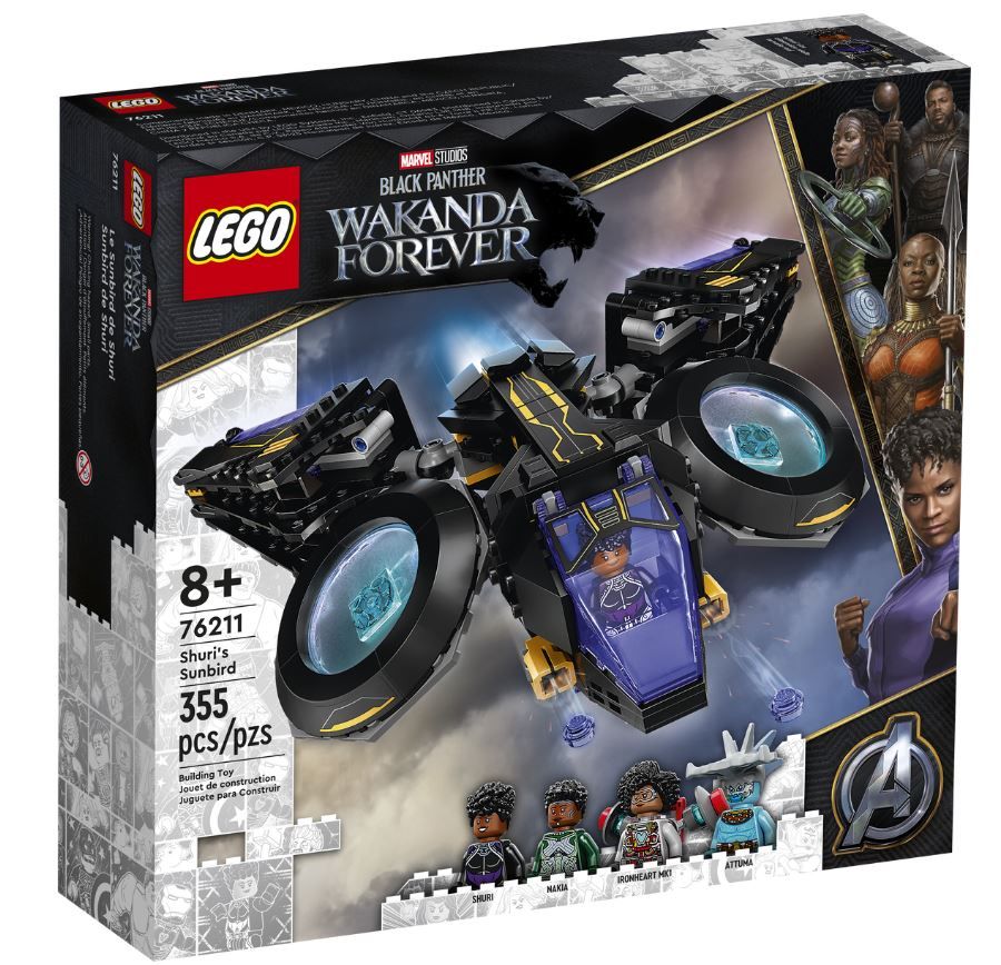 Φωτογραφία προϊόντος: LEGO Super Heroes Shuri's Sunbird (76211)
