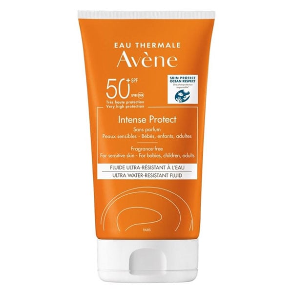 Φωτογραφία προϊόντος: AVENE Eau Thermale Intense Protect SPF50+ Αντηλιακό Γαλάκτωμα Πρόσωπο - Σώμα για Όλη την Οικογένεια Χωρίς Άρωμα 150ML
