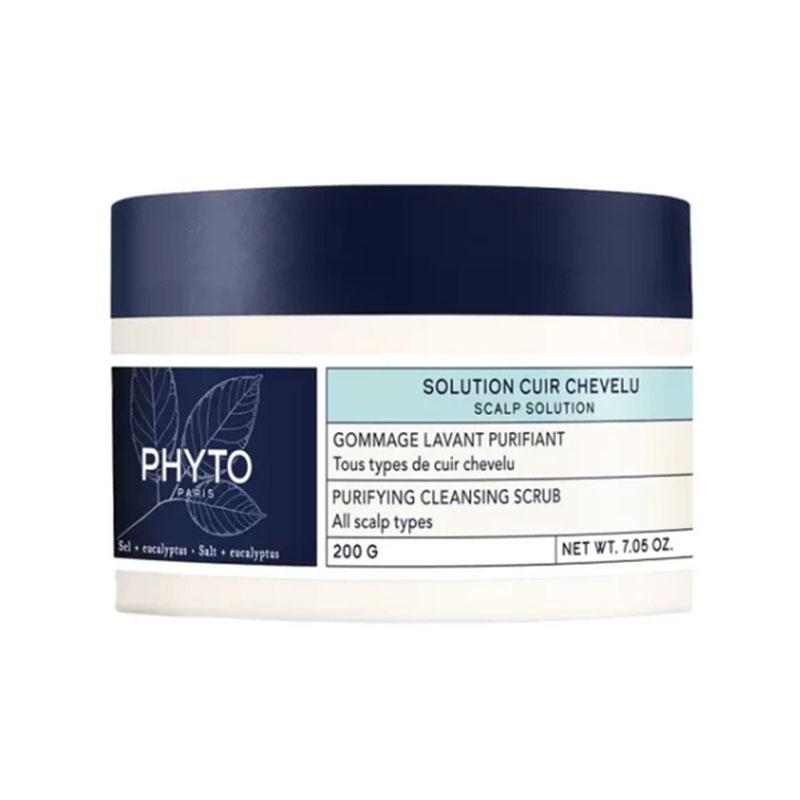 Φωτογραφία προϊόντος: PHYTO Scalp Solution Purifying Cleansing Scrub Απολεπιστικό για Τριχωτό Κεφαλής 200g