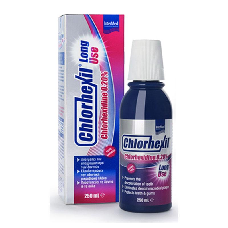 Φωτογραφία προϊόντος: INTERMED Chlorhexil 0.20% Mouthwash -Long Use 250ML