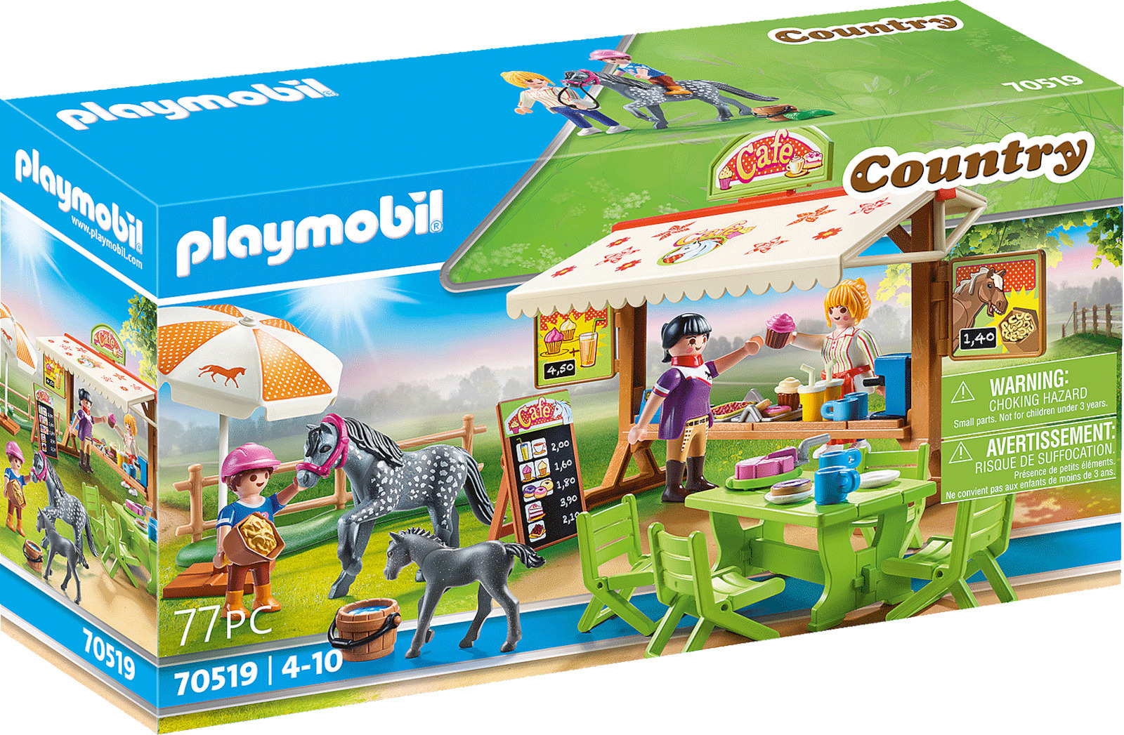 Φωτογραφία προϊόντος: Playmobil Καφετέρια Στη Φάρμα Των Πόνυ (70519)