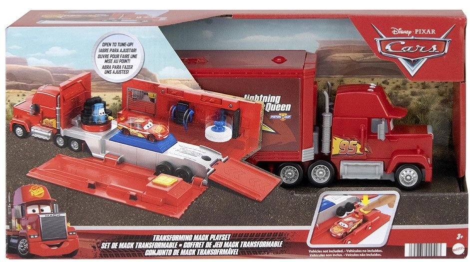 Φωτογραφία προϊόντος: Mattel Cars Νταλίκα Μακ Που Ανοίγει (HDC75)