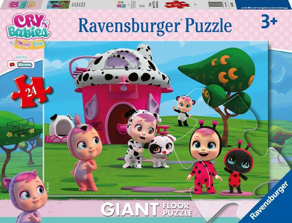 Φωτογραφία προϊόντος: Ravensburger Παζλ Δαπέδου 24 Ravensuber Cry Babies (03050)