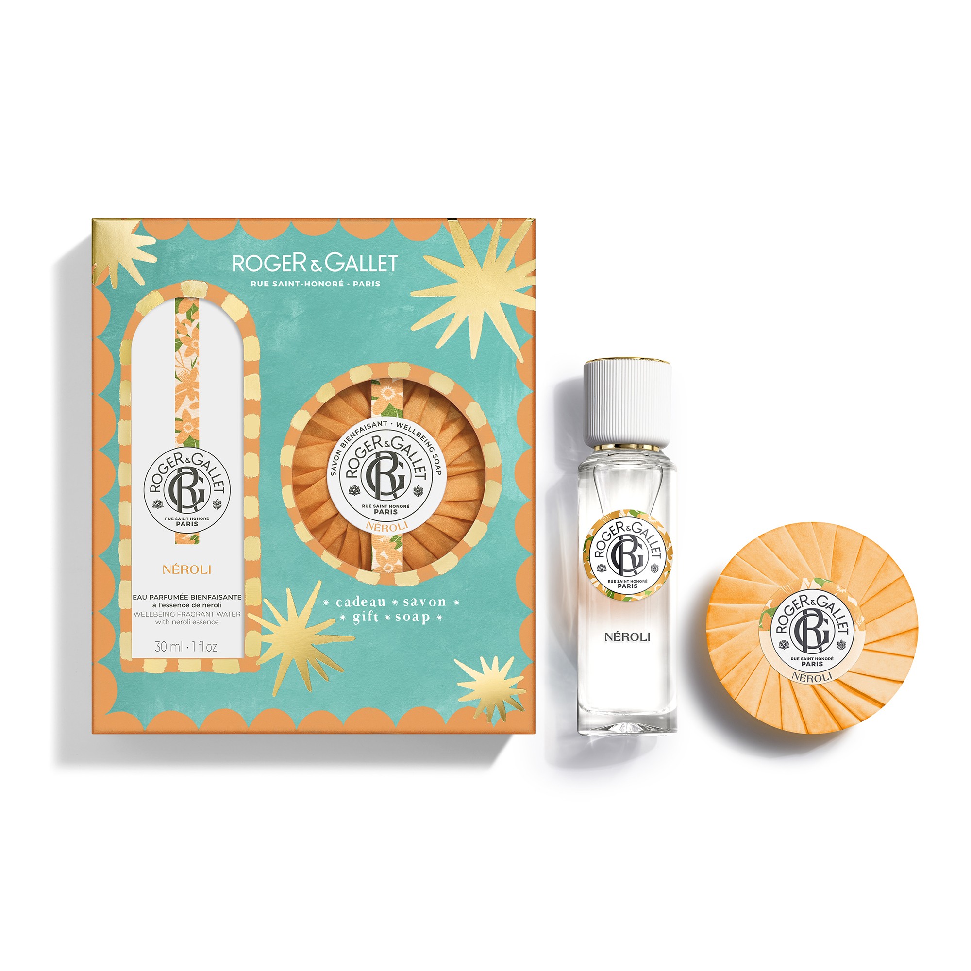 Φωτογραφία προϊόντος: ROGER & GALLET ROGER AND GALLET Neroli Gift Set Άρωμα 30ml Και ΔΩΡΟ Σαπούνι 100GR