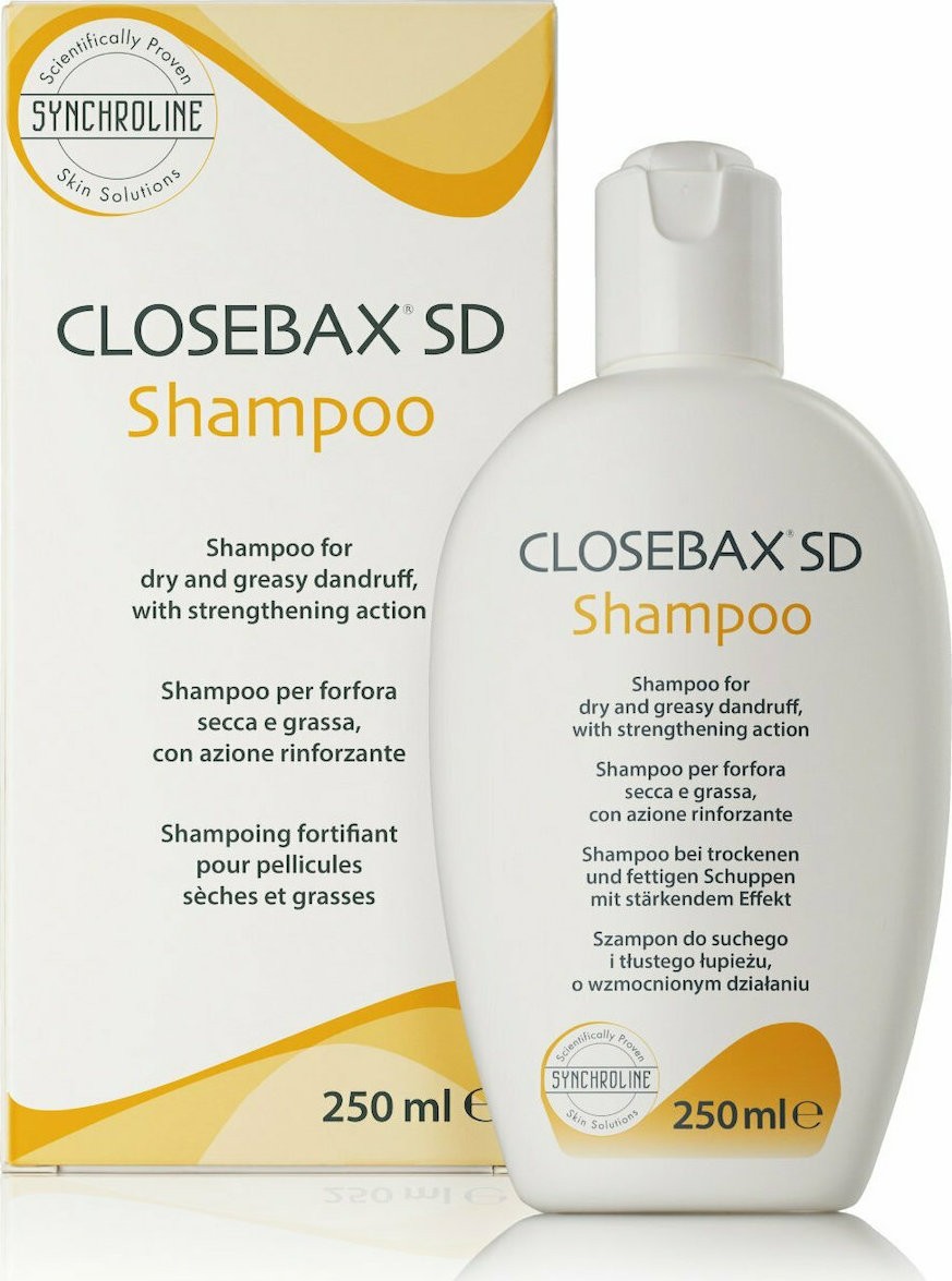 Φωτογραφία προϊόντος: SYNCHROLINE Closebax SD Shampoo Σαμπουάν Για Μαλλιά Με Λιπαρή Και Ξηρή Πιτυρίδα 250ml