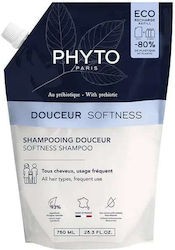 Φωτογραφία προϊόντος: PHYTO Douceur Softness Shampoo Σαμπουάν για Απαλά Μαλλιά Eco Refill 750ML