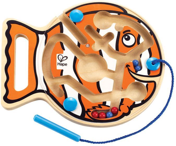Φωτογραφία προϊόντος: Hape Early Explorer Ξύλινο Μαγνητικό Ψαράκι Go-Fish-Go (E1700)
