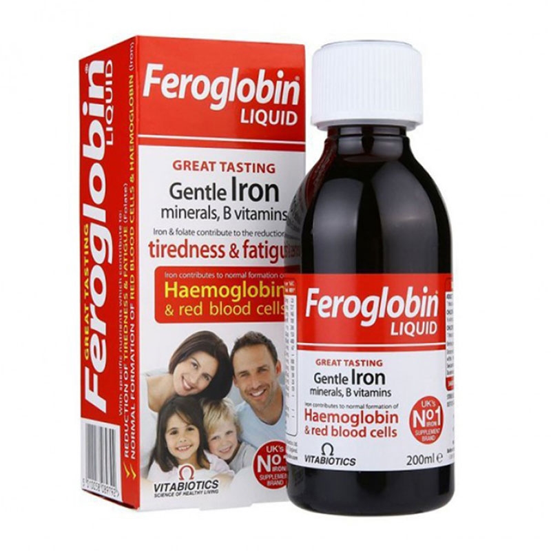 Φωτογραφία προϊόντος: Vitabiotics Feroglobin Liquid 200ml