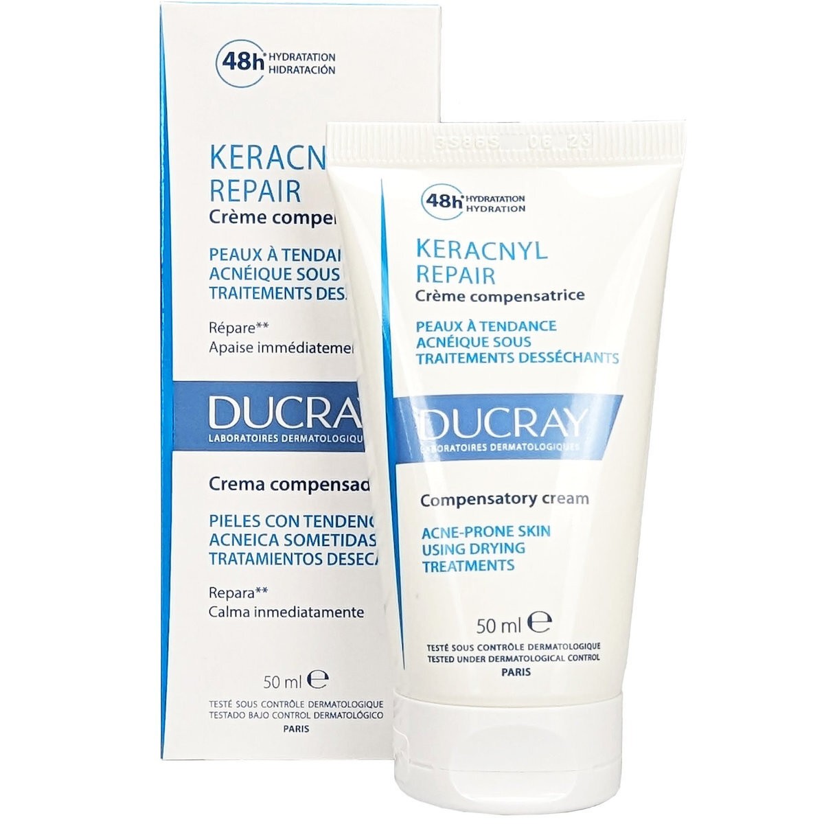 Φωτογραφία προϊόντος: Ducray Keracnyl Repair Cream For Acne-Prone Skin 50ml