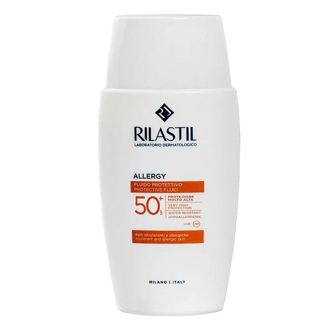 Φωτογραφία προϊόντος: Rilastil Allergy Protecting Fluid Αντηλιακή Κρέμα Προσώπου SPF50+ 50ml