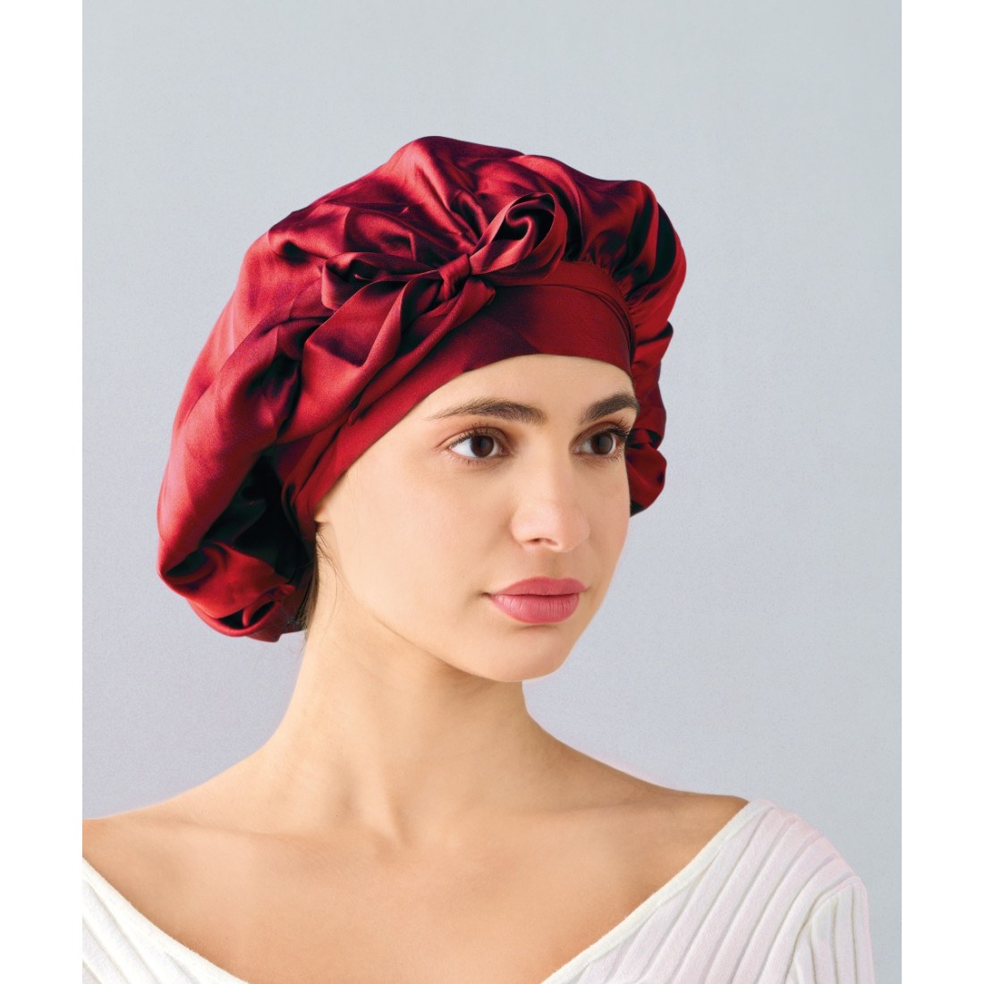 Φωτογραφία προϊόντος: Σκούφος Μαλλιών (One Size) KENTIA SILK TURBAN 17 BURGUNDY 79482 Burgundy