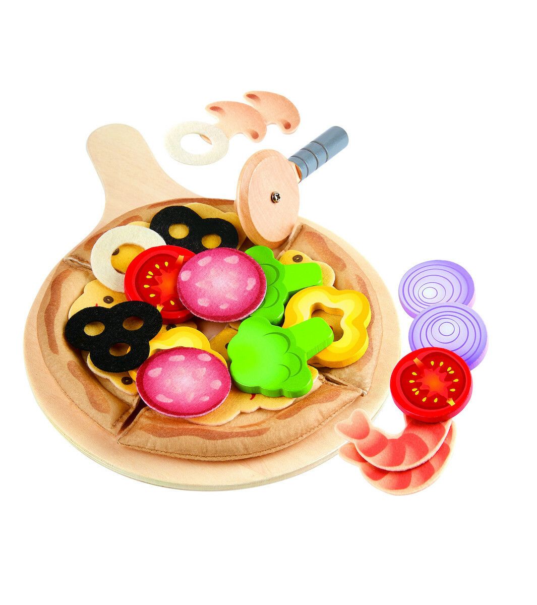 Φωτογραφία προϊόντος: Hape Playfully Delicious Ξύλινο Σετ Perfect Pizza (E3173)