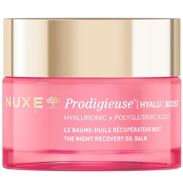 Φωτογραφία προϊόντος: NUXE Prodigieuse Hyalu Boost The Night Recovery Oil Balm Κρέμα Νυκτός για Βαθιά Ενυδάτωση &amp; Λάμψη, 50ml