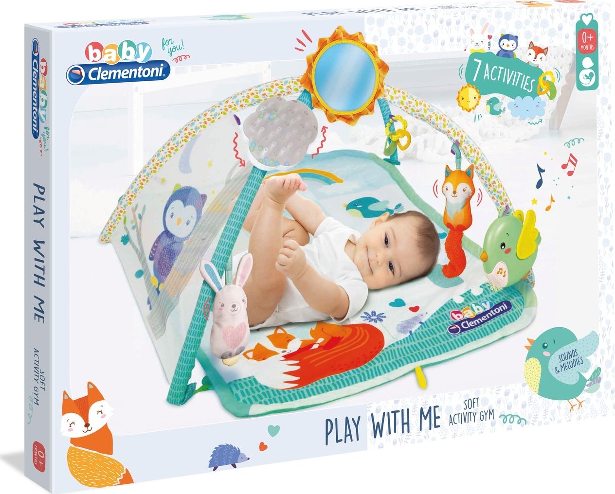 Φωτογραφία προϊόντος: Baby Clementoni Βρεφικό Γυμναστήριο Δραστηριοτήτων (1000-17247)