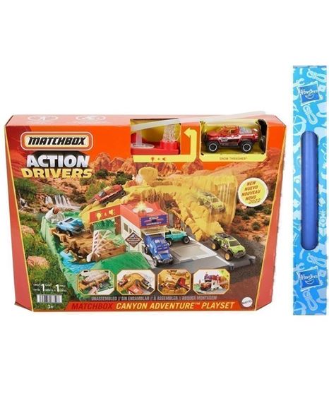 Φωτογραφία προϊόντος: Matchbox Matxhbox Μεγάλα Σετ Δράση Canyon Adventure Playset (HHH32)