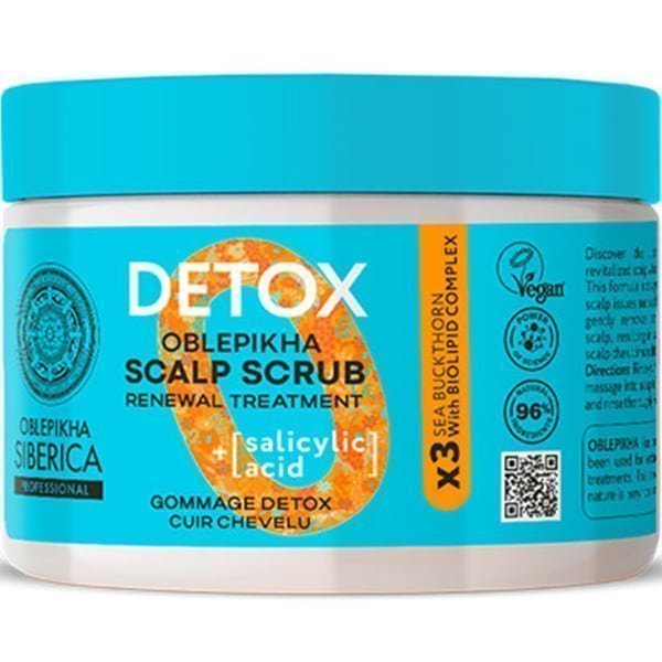 Φωτογραφία προϊόντος: NATURA SIBERICA Oblepikha Detox Scalp Scrub Μαλλιών, 300ml