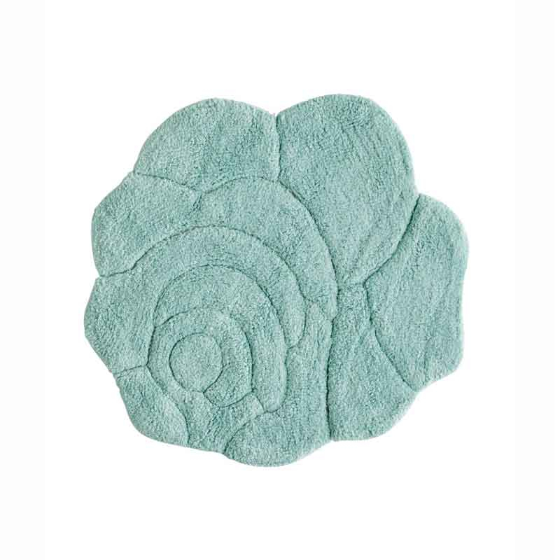Φωτογραφία προϊόντος: Πατάκι Μπάνιου KENTIA ROSIE 10 MINT GREEN 76585 Mint 60x60cm