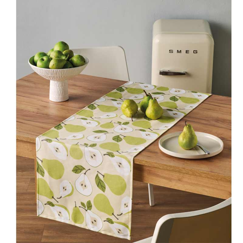 Φωτογραφία προϊόντος: Σετ Runner 2τμχ KENTIA PIRUM GREEN- BEIGE 79852 Πράσινο 45x140cm