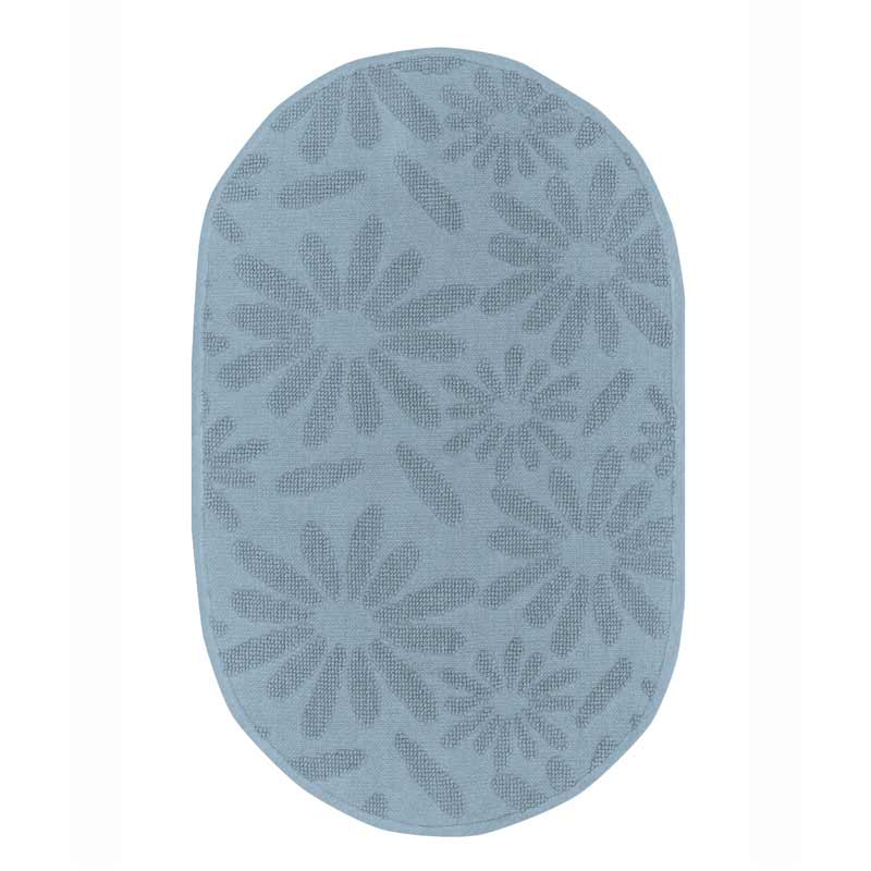 Φωτογραφία προϊόντος: Πατάκι Μπάνιου (70Χ110) KENTIA CAMILO 19 BLUE 79759 Μπλέ 70x110cm