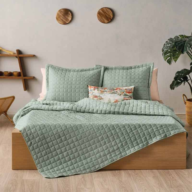 Φωτογραφία προϊόντος: Κουβερλί King Size KENTIA VEGAS 1025 MINT GREEN 77872 Mint 260x240cm