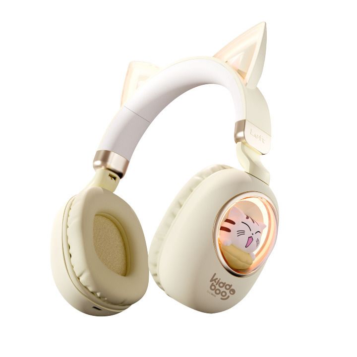 Φωτογραφία προϊόντος: ΑΚΟΥΣΤΙΚΑ BLUETOOTH EGOBOO KBKID5GLD KIDDOBOO DELULU GOLD ΜΕ ΜΙΚΡΟΦΩΝΟ
