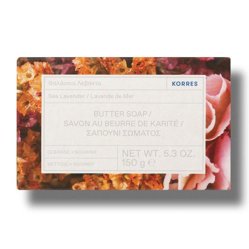 Φωτογραφία προϊόντος: KORRES Sea Lavender Butter Soap Σαπούνι Βουτύρου Σώματος Θαλάσσια Λεβάντα, 150gr