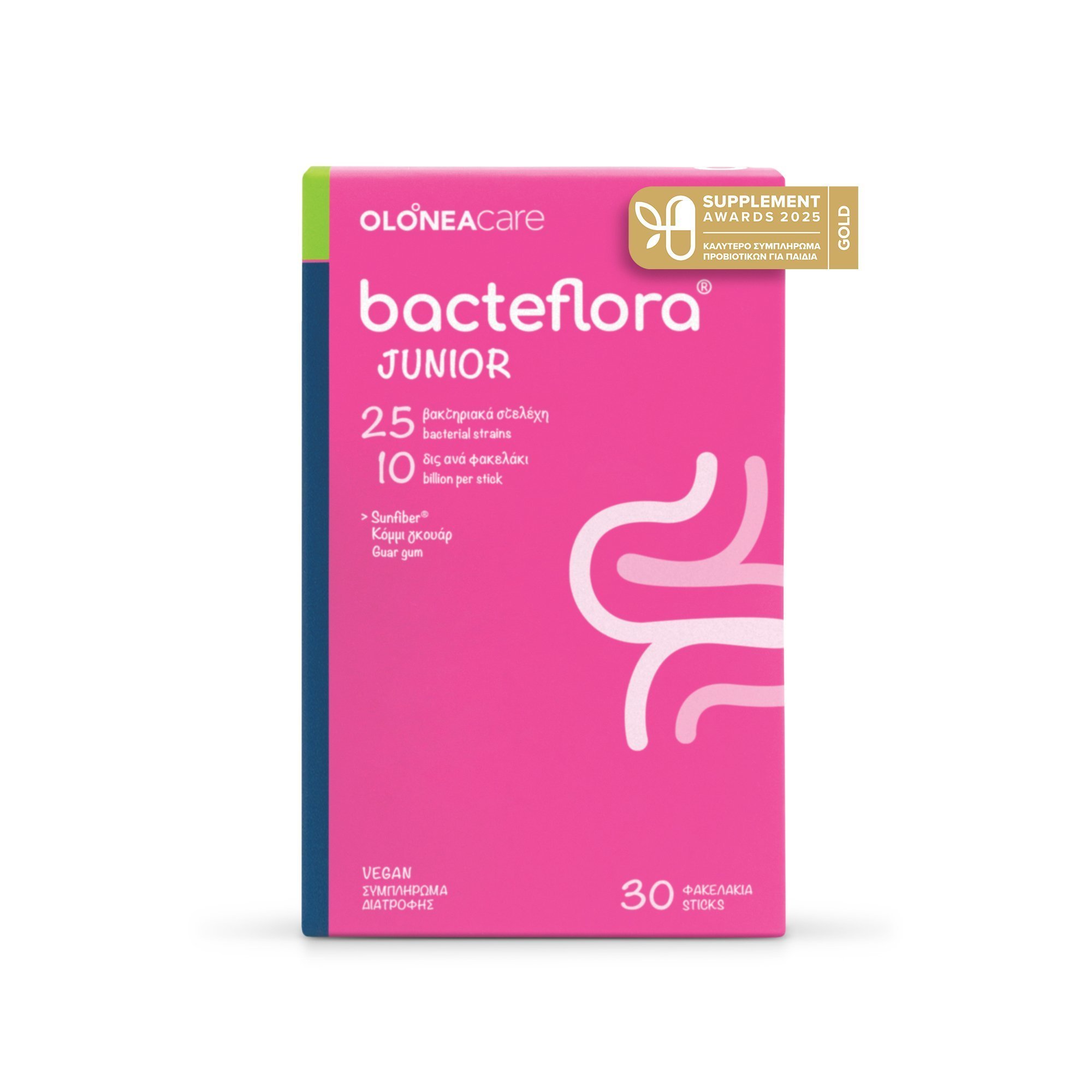 Φωτογραφία προϊόντος: OlONEA BACTEFLORA Junior Συμπλήρωμα με Προβιοτικά για Παιδιά και Βρέφη 30 φακελίσκοι