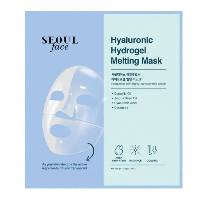 Φωτογραφία προϊόντος: DERMAL Seoul face Hyaluronic Hydrogel Melting Mask 34gr