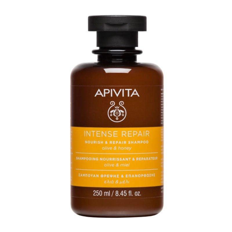Φωτογραφία προϊόντος: APIVITA Intense Repair Σαμπουάν Θρέψης &amp; Επανόρθωσης με Ελιά &amp; Μέλι 250ml