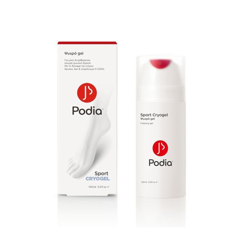Φωτογραφία προϊόντος: GEHWOL PODIA Sport Cryogel Ψυχρό Αναλγητικό Gel για Μύες &amp; Αρθρώσεις, 100ml
