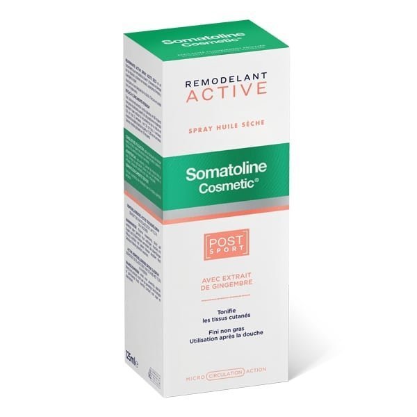 Φωτογραφία προϊόντος: SOMATOLINE Cosmetic Active Dry Oil Spray Post Sport Ξηρό Έλαιο για Σμίλευση, 125ml
