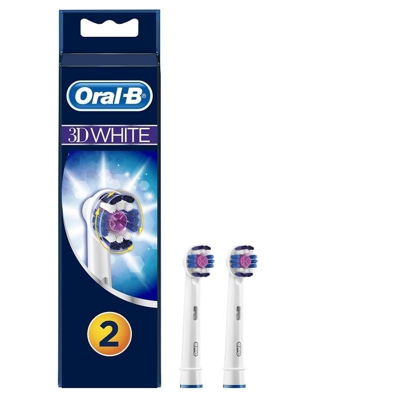 Φωτογραφία προϊόντος: ORAL B 3D White Ανταλλακτικές Κεφαλές 2 Τεμάχια