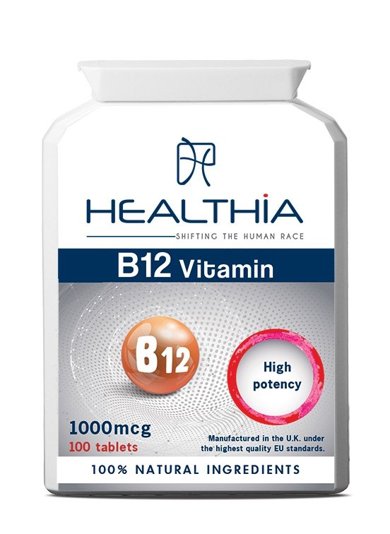 Φωτογραφία προϊόντος: HEALTHIA B12 Vitamin 1000mcg 100tabs