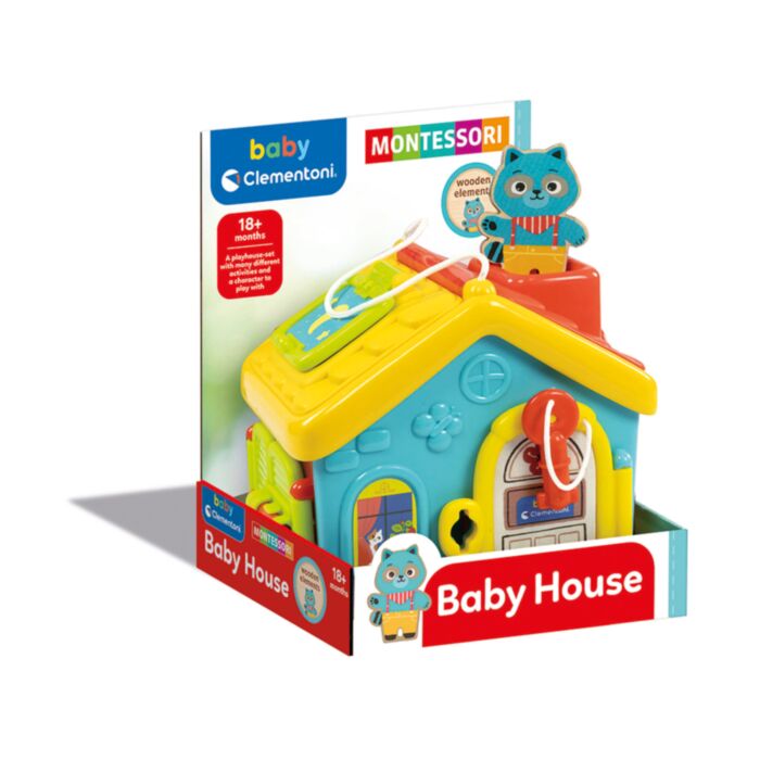 Φωτογραφία προϊόντος: Baby Clementoni Βρεφικό Παιχνίδι Baby House Για 18+ Μηνών