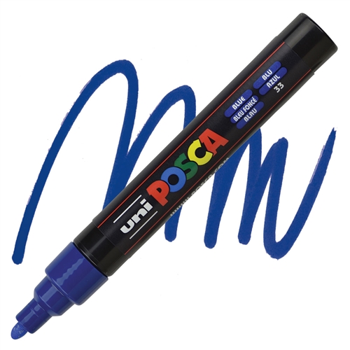 Φωτογραφία προϊόντος: Posca Μαρκαδόρος PC-5M blue
