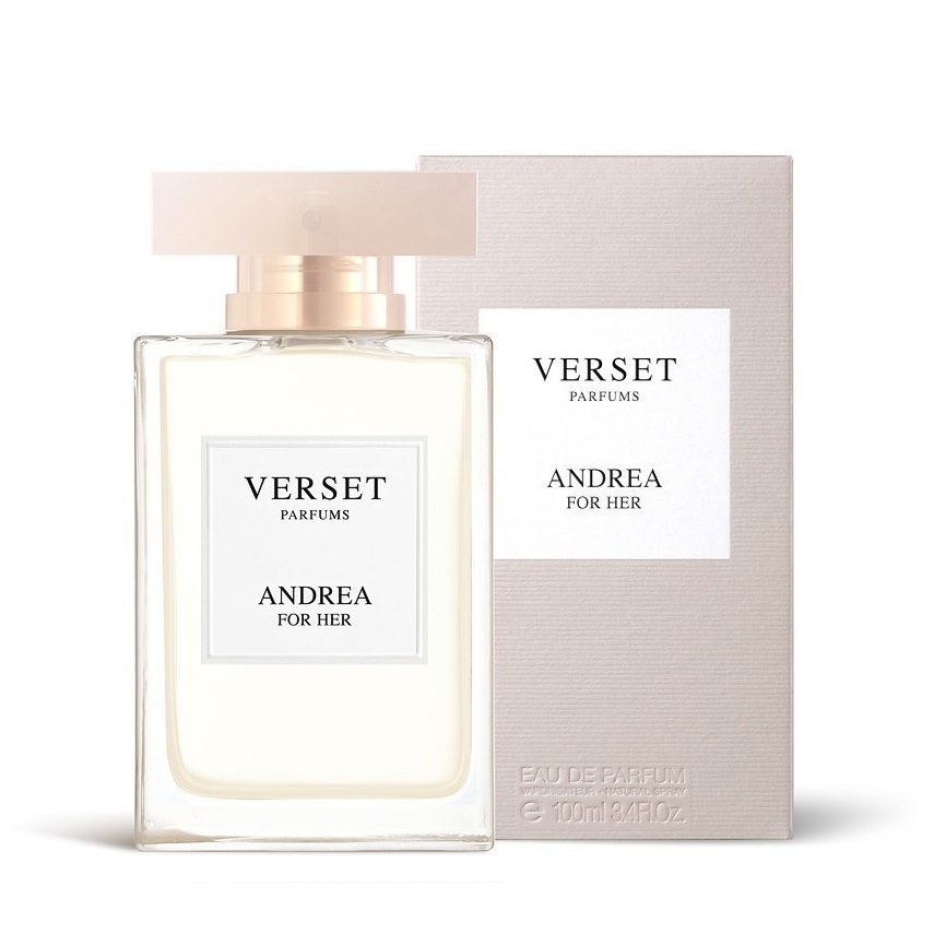 Φωτογραφία προϊόντος: VERSET Parfums Andrea Eau de Parfum Γυναικείο Άρωμα, 100ml