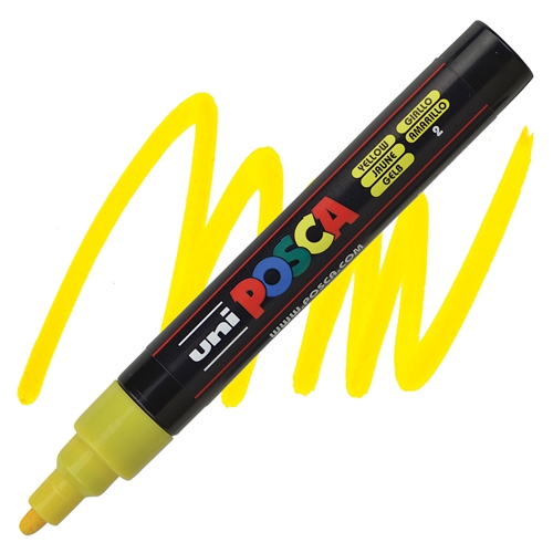Φωτογραφία προϊόντος: Posca Μαρκαδόρος PC-5M yellow