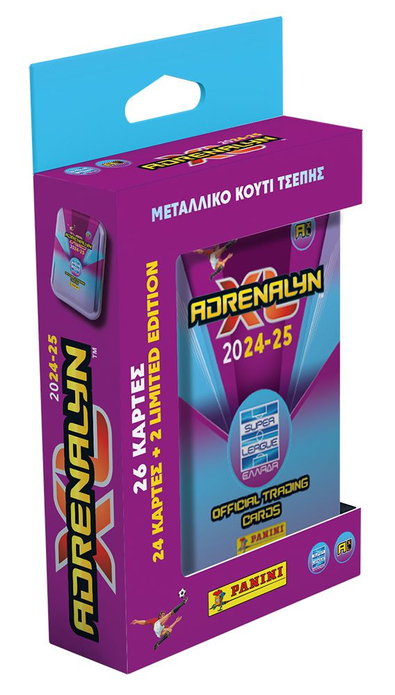 Φωτογραφία προϊόντος: Panini Superleague 2024-2025 Metal Tin Pocket (PA.TI.SU.225)