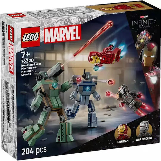 Φωτογραφία προϊόντος: Lego 76320 IRON MAN +amp; WAR MACHINE VS. HAMMER DRONES