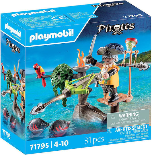 Φωτογραφία προϊόντος: Playmobil 71795 ΠΕΙΡΑΤΗΣ ΜΕ ΒΑΛΛΙΣΤΡΑ