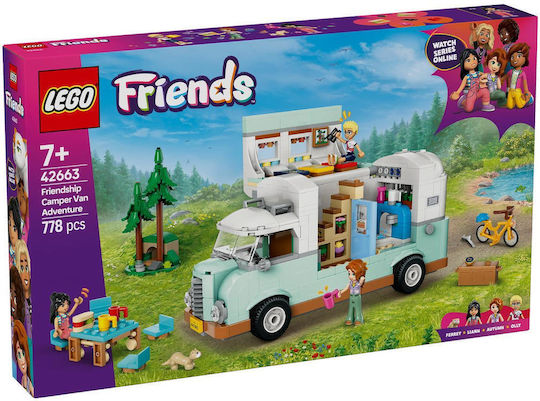 Φωτογραφία προϊόντος: 42663 FRIENDSHIP CAMPER VAN ADVENTURE-LEGO FRIENDS
