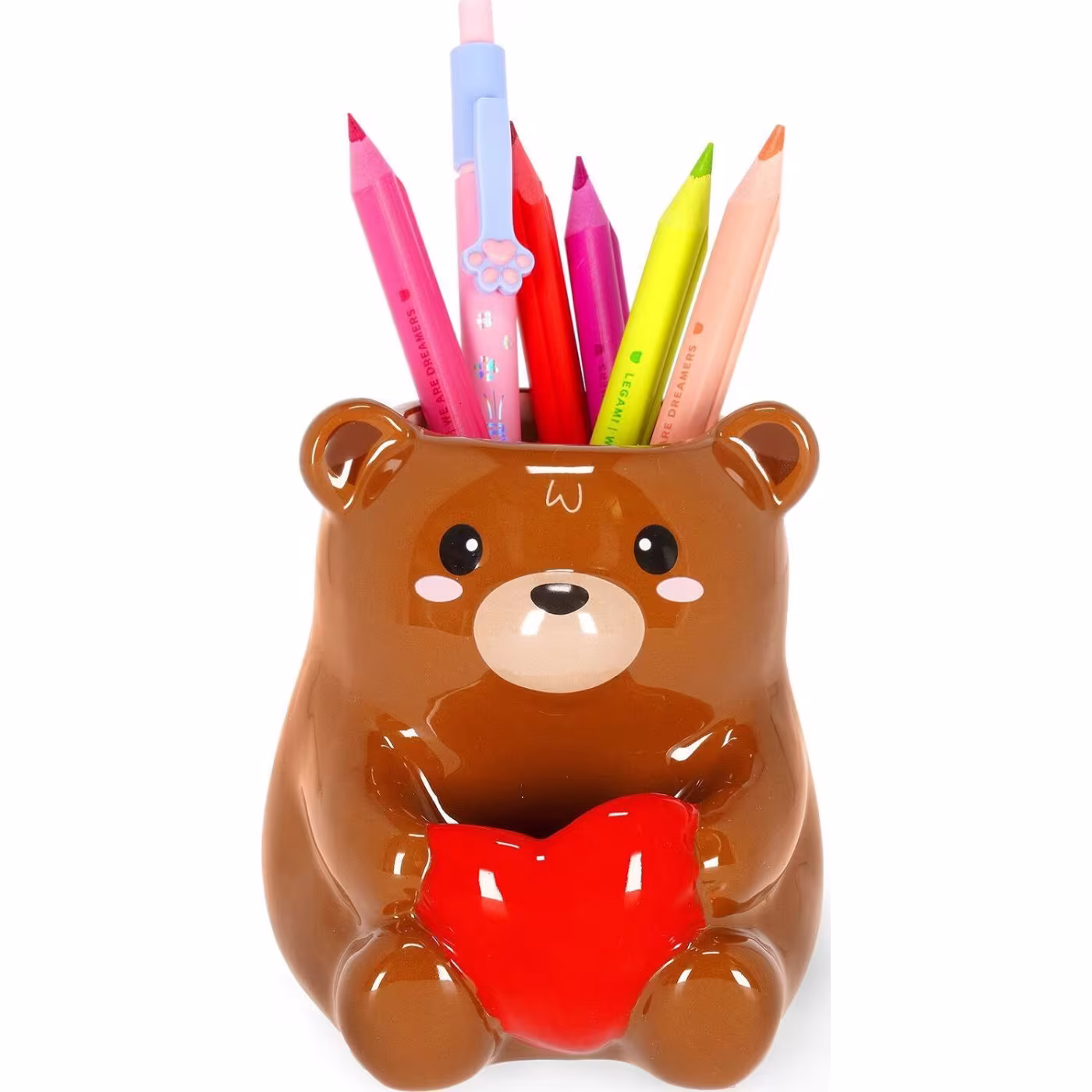 Φωτογραφία προϊόντος: LEGAMI CERAMIC PEN HOLDER - DESK FRIENDS - TEDDY BEAR ΚΕΡΑΜΙΚΗ ΜΟΛΥΒΟΘΗΚΗ