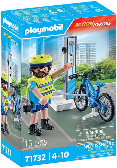 Φωτογραφία προϊόντος: Playmobil 71732 ΑΣΤΥΝΟΜΟΣ ΜΕ ΗΛΕΚΤΡΙΚΟ ΠΟΔΗΛΑΤΟ