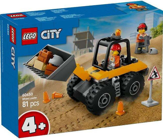 Φωτογραφία προϊόντος: Lego 60450 YELLOW CONSTRUCTION WHEEL LOADER-CITY GREAT VEHICLES