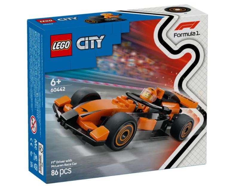 Φωτογραφία προϊόντος: LEGO® CITY: F1® DRIVER WITH MCLAREN RACE CAR
